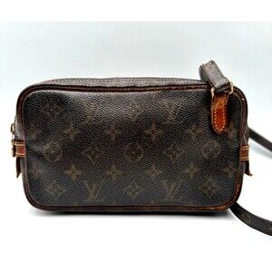 Authentic Louis Vuitton Marly Bandouliere Crossbody Bag Monogram Vintage France